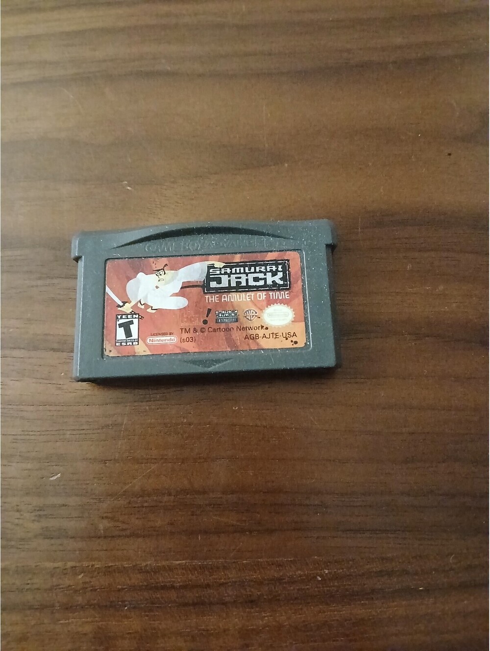 Samurai Jack: The Amulet of Time (Nintendo Game Boy Advance, 2003)
